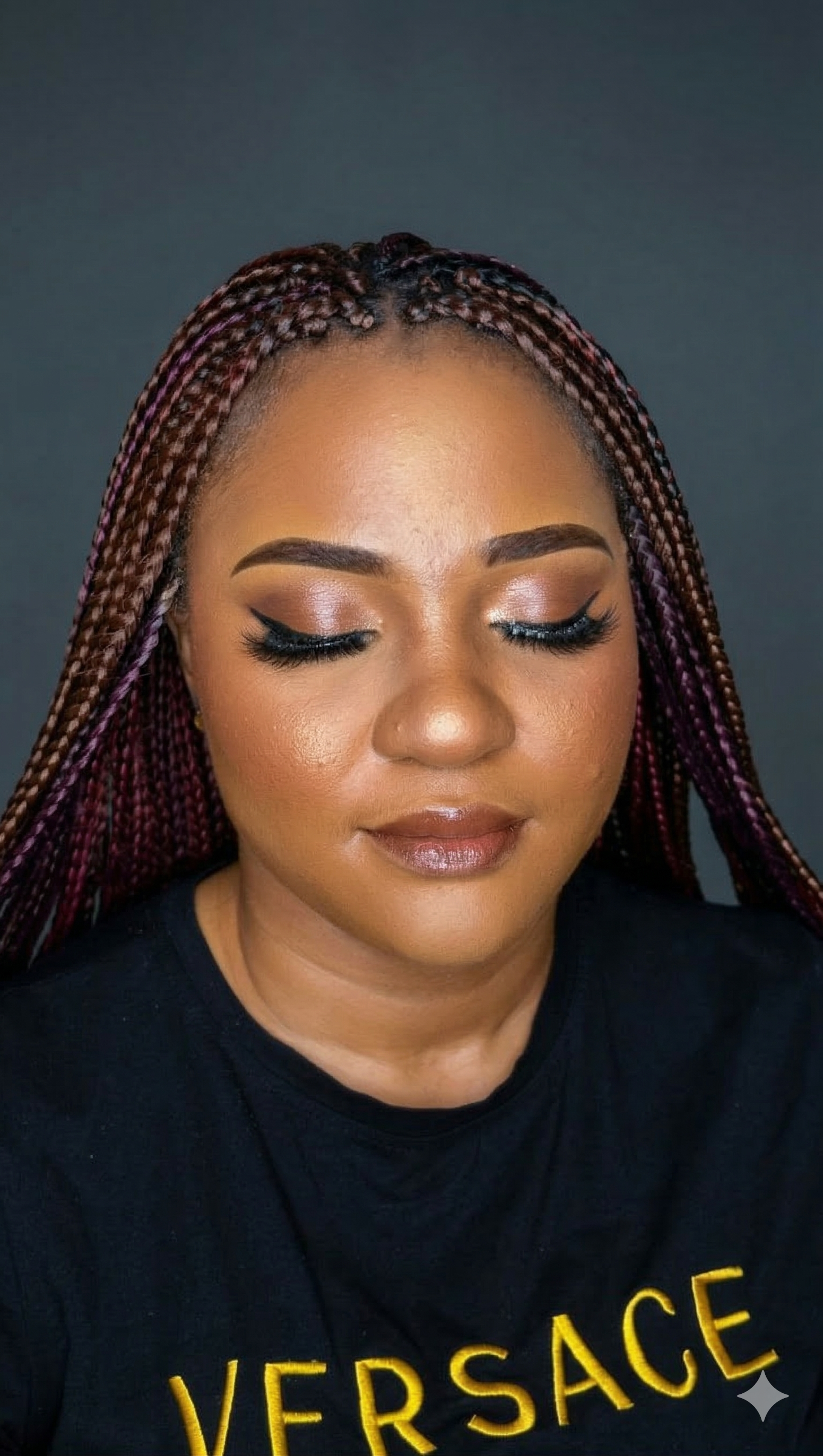 Editorial photoshoot makeup