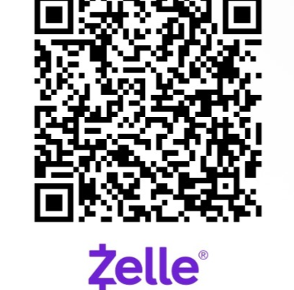 Zelle QR code for $30 deposit